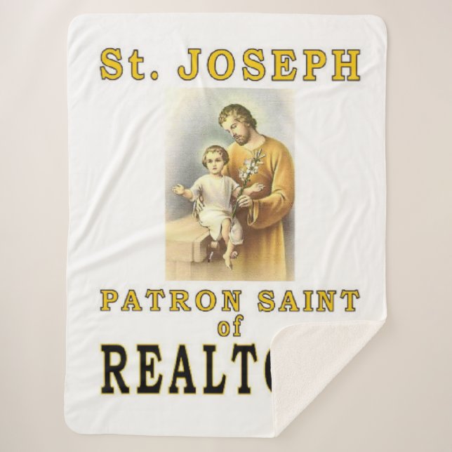 COUVERTURE SHERPA SAINT JOSEPH (Devant)