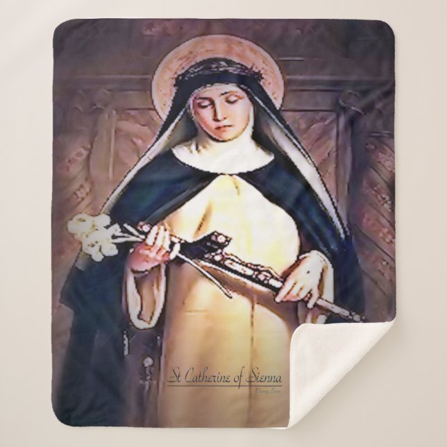 Couverture Sherpa Sainte Catherine de Sienne (Devant)