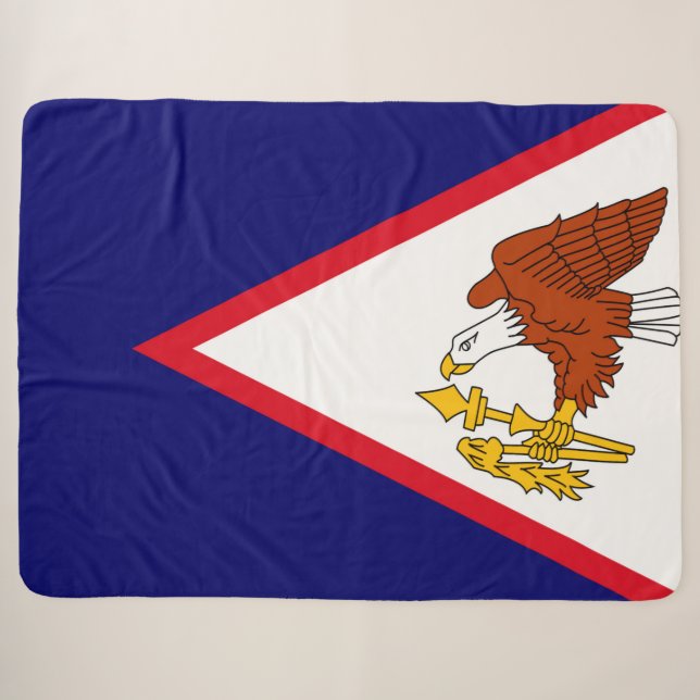 Couverture Sherpa Samoa américaines (Devant (Horizontal))