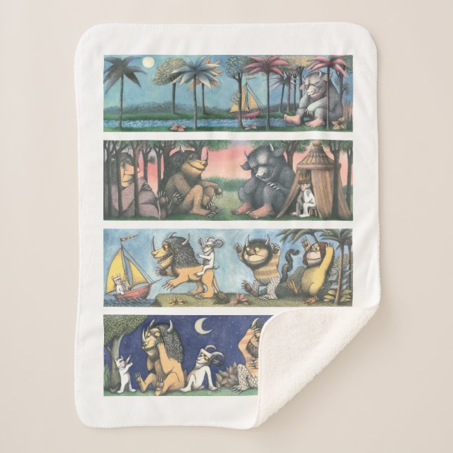 Couverture Sherpa Scènes de Où les choses sauvages sont (Devant)