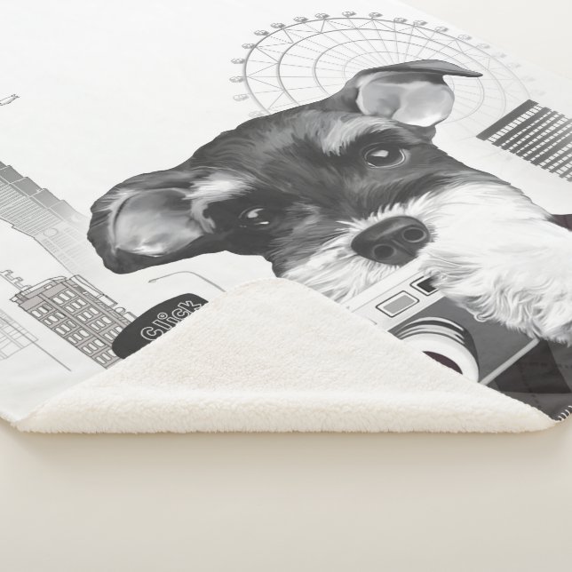 Couverture Sherpa Schnauzer avec caméra (3/4)