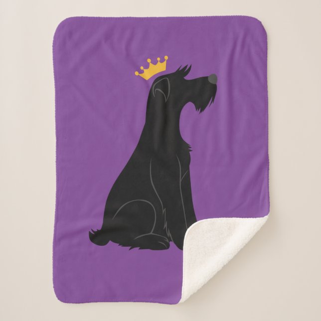 Couverture Sherpa Schnauzer Prince (Devant)
