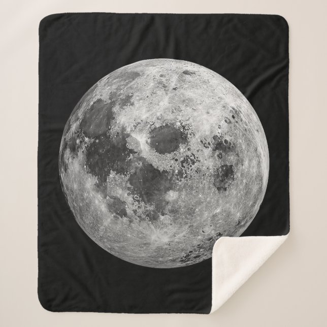 Couverture Sherpa Science de l'astronomie spatiale de la Pleine lune (Devant)
