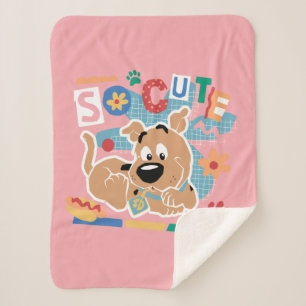 Couverture Sherpa Scooby-Doo Baby Scooby-Doo So migny