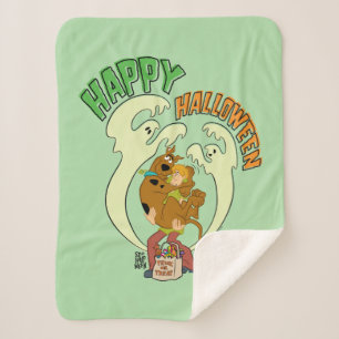 Couverture Sherpa Scooby-Doo Bonne Halloween