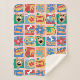 Couverture Sherpa Scooby-Doo   Fun Baby Pattern