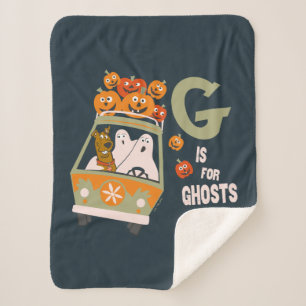 Couverture Sherpa Scooby-Doo G est pour Ghosts