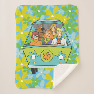 Couverture Sherpa Scooby-Doo & Gang Mystery Machine