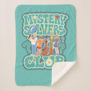 Couverture Sherpa Scooby-Doo & Gang "Mystery Solvers Club"