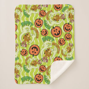 Couverture Sherpa Scooby-Doo Happy Halloween Motif