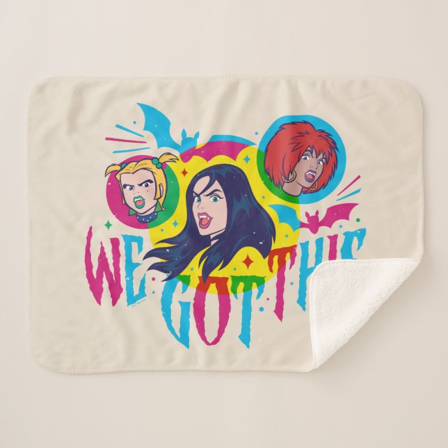 Couverture Sherpa Scooby-Doo | Hex Girls Nous Avons Ce (Devant (Horizontal))