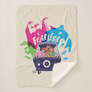 Couverture Sherpa Scooby-Doo La Machine Mystérieuse Sans Peur