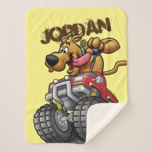 Couverture Sherpa Scooby-Doo Monster Truck