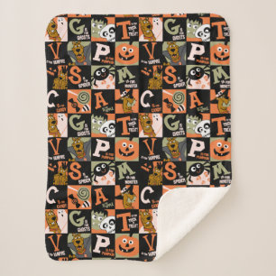 Couverture Sherpa Scooby-Doo Motif Halloween