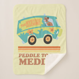 Couverture Sherpa Scooby-Doo Mystery Machine "Peddle to the Meddle"