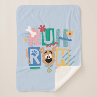 Couverture Sherpa Scooby-Doo | Ruh Roh Baby Scooby-Doo