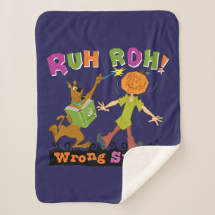 Couverture Sherpa Scooby-Doo Ruh Roh ! Mauvais sort !