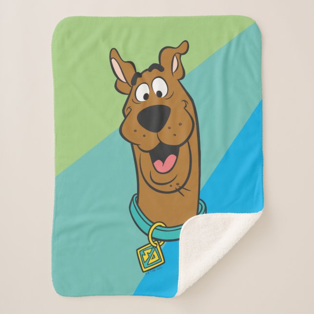 Couverture Sherpa Scooby-Doo Smiling Face (Devant)