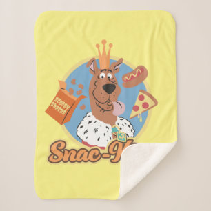 Couverture Sherpa Scooby-Doo Snac-King