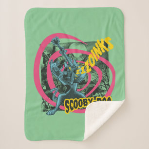 Couverture Sherpa Scooby-Doo Zoinks Punk Guitare Graphisme
