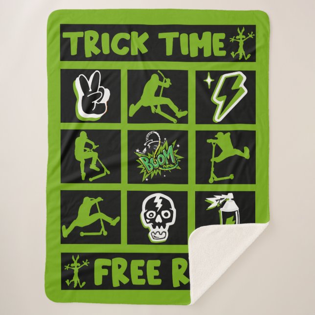 Couverture Sherpa scooter freestyle (Devant)