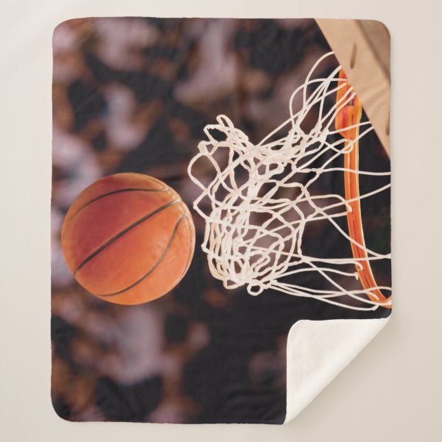 Couverture Sherpa Scoring de basket-ball (Devant)