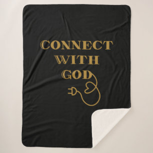 Couverture Sherpa Se Connecter Avec Dieu Citation Biblique