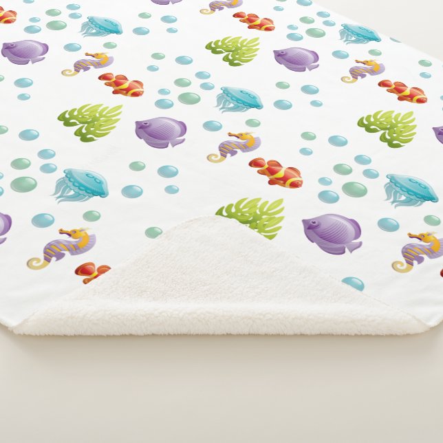 Couverture Sherpa Seahorse (3/4)