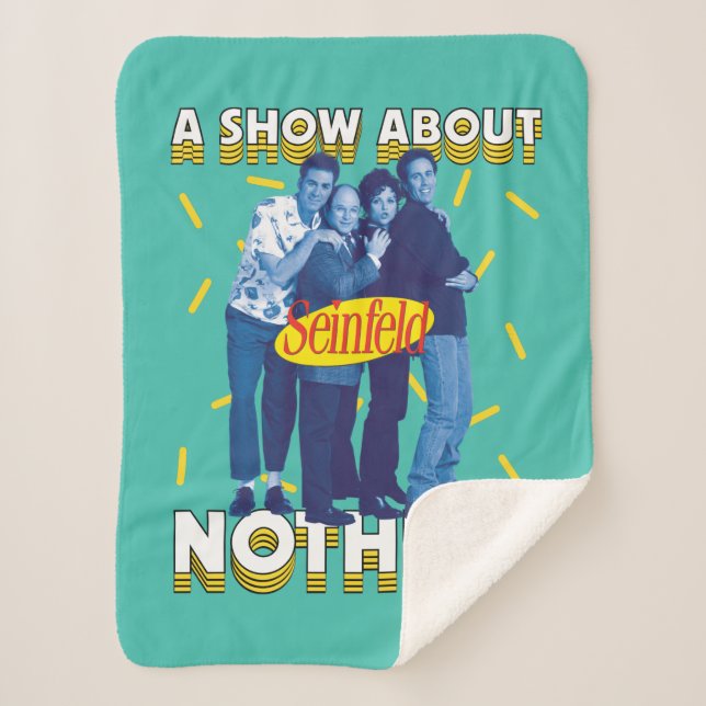 Couverture Sherpa Seinfeld | A Show About Nothing (Devant)