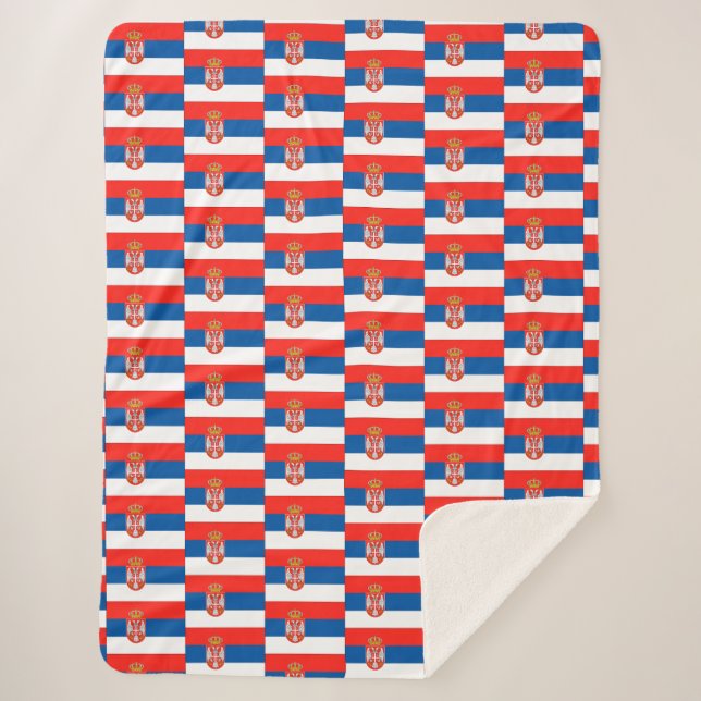 Couverture Sherpa Serbie (Devant)