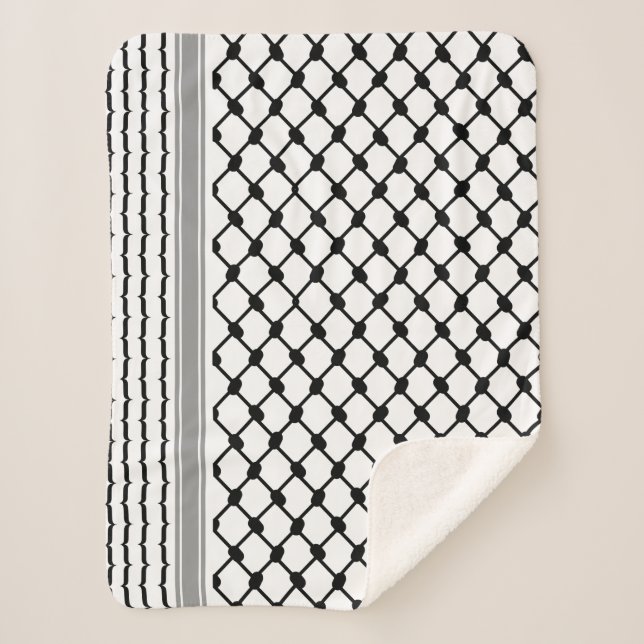 Couverture Sherpa Serviette (Devant)