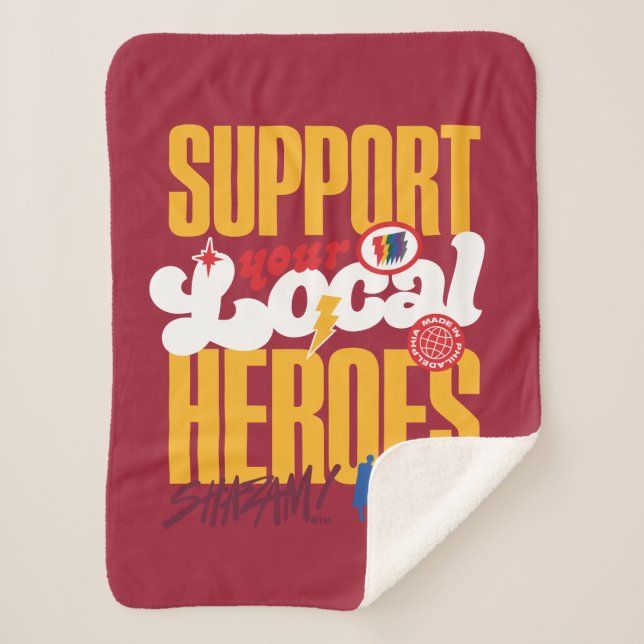 Couverture Sherpa SHAZAM ! Furie des dieux | Soutien aux héros locau (Devant)