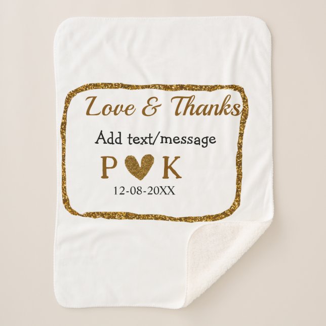 Couverture Sherpa Sherpa Blanket (Devant)