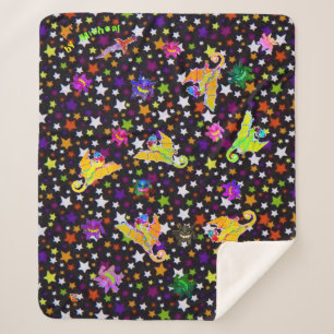 Couverture Sherpa Sherpa Blanket avec Micheals Dragons sur les étoil