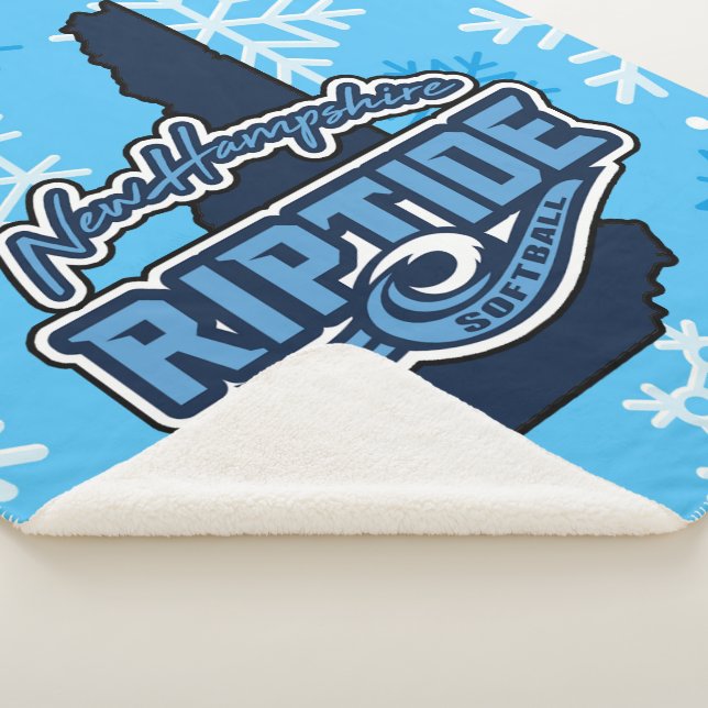 Couverture Sherpa Sherpa Blanket (flocon de neige) (3/4)