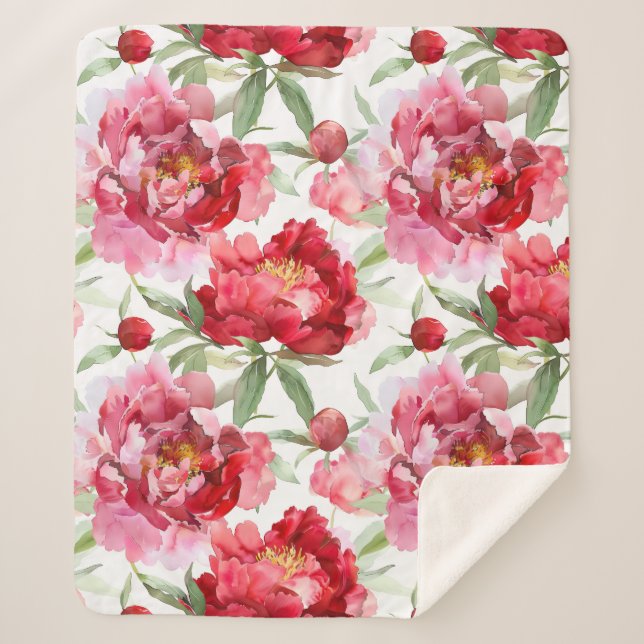 Couverture Sherpa Sherpa Blanket rose (Devant)