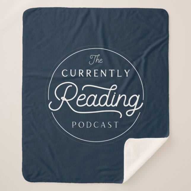 Couverture Sherpa Sherpa Throw - Navy (Devant)