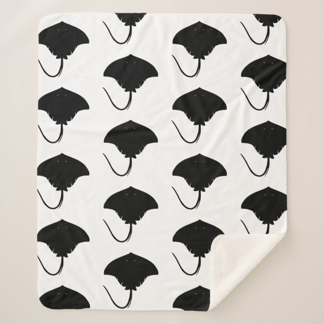 Couverture Sherpa Silhouette (Devant)