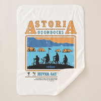 Silhouettes des Goonies sur les Goondocks d'Astori