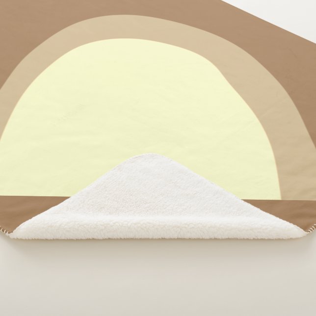 Couverture Sherpa simple personnalisé minimal ajouter votre logo adr (3/4)