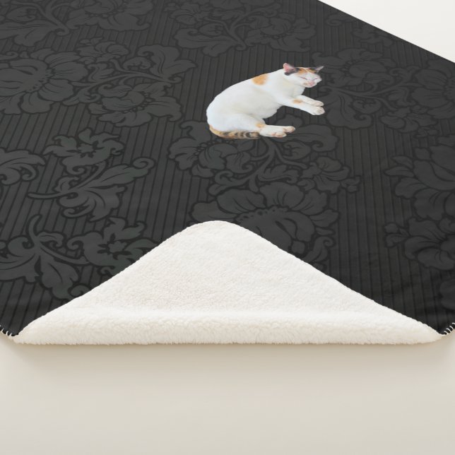 Couverture Sherpa Sleepy Kitty (3/4)