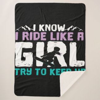 Couverture Sherpa snowboard snowboard snowboard Blanket