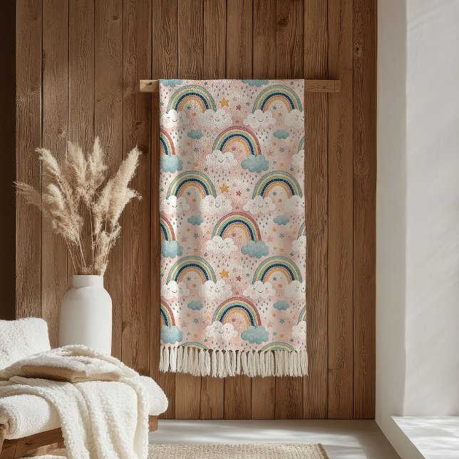 Couverture Sherpa Soft Rainbow Sherpa Gift for Kids’ Cuddle Time (Soft Rainbow Sherpa Gift for Kids’ Cuddle Time)