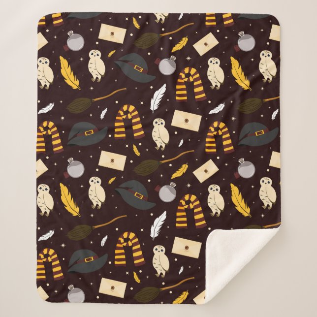 Couverture Sherpa Sorcières, sorciers et Motif magique (Devant)