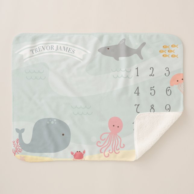 Couverture Sherpa Sous la pierre de taille des amis de la mer (Devant (Horizontal))