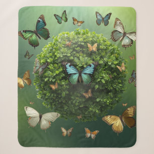 Couverture Sherpa Sphère de la nature Harmonie Pap