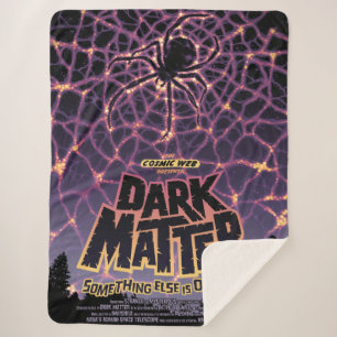 Couverture Sherpa Spider Cosmic Web, Galaxie d'Halloween des horreur