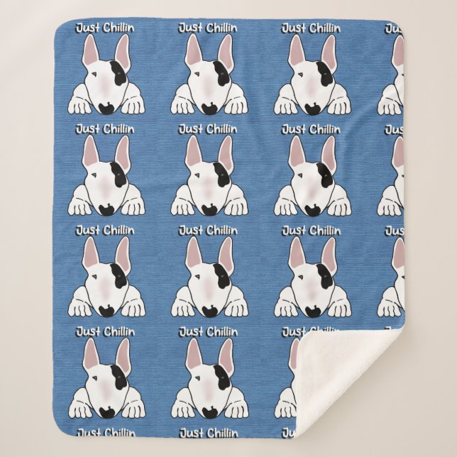 Couverture Sherpa Spike "Just Chillin'" (Devant)