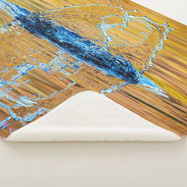 Couverture Sherpa Splash le soir d'automne (3/4)