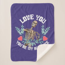 Squelette Drôle Saint Valentin Côtes Mate Humour G